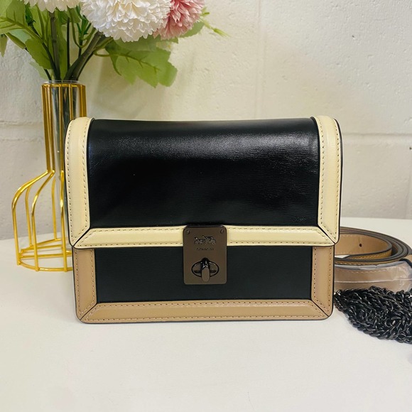 Coach 884 Hutton Belt Bag In Colorblock IN Taupe Multi - Picture 3 of 9